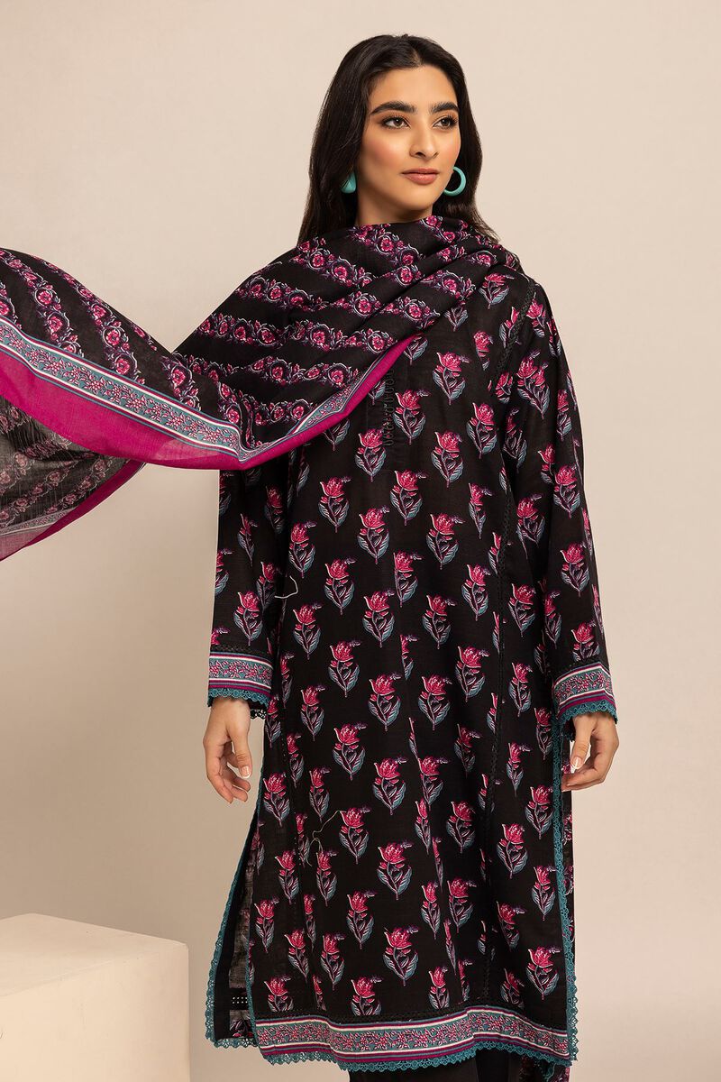 Printed | Khaddar | Fabrics 3 Piece | null