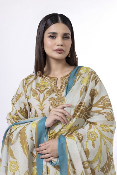 Embroidered | Lawn | Fabrics 3 Piece | GBP 12.00