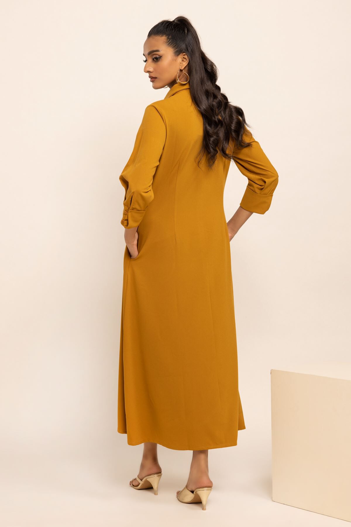 Mustard maxi cheap dress uk