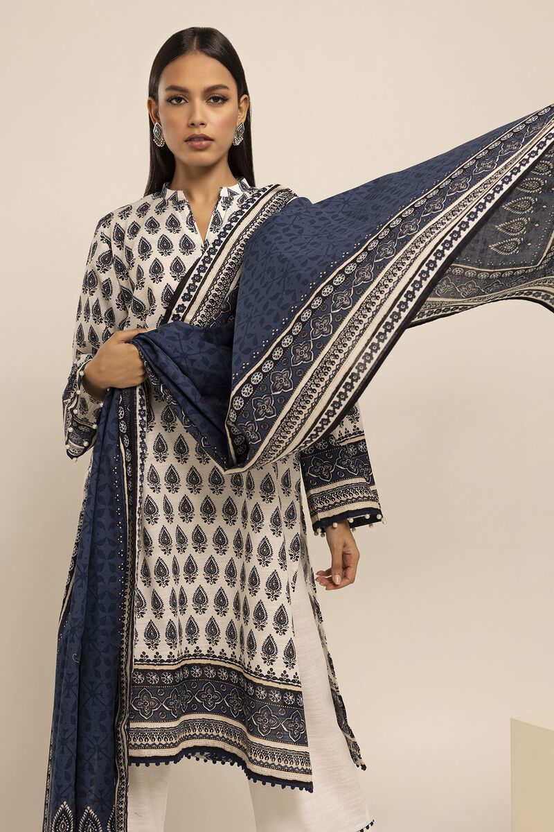 Printed | Khaddar | Fabrics 3 Piece | null