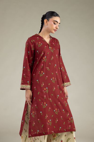 Printed | Cambric | Long Cambric Kurta | GBP 30.00