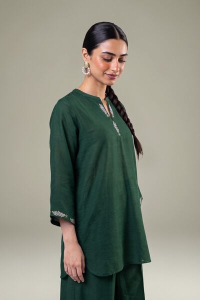Embroidered | Light Khaddar | Embroidered Khaddar Kurta | GBP 30.00