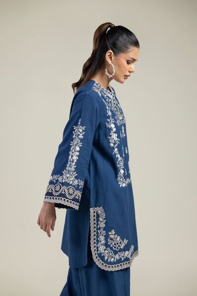 Embroidered | Cotton Dobby | Cotton Tailored Set | GBP 60.00
