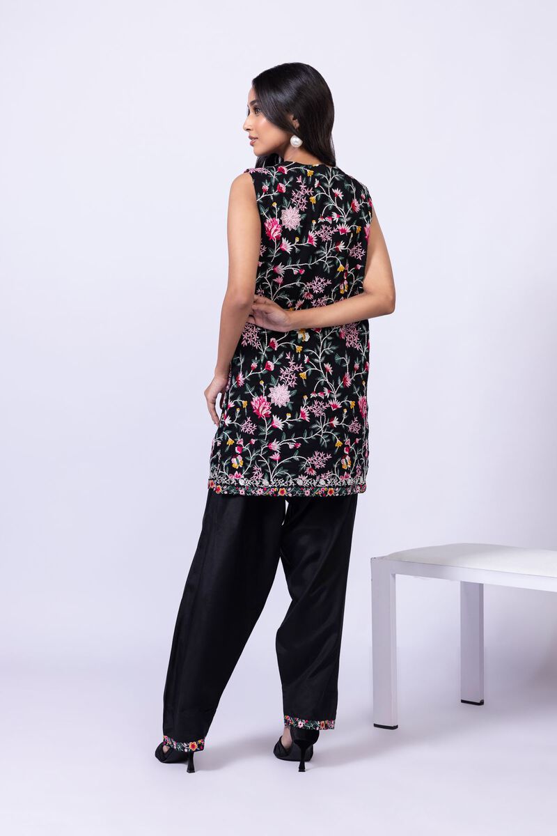 Embroidered | Polyester Crinkle Chiffon | Kurta | GBP 19.50
