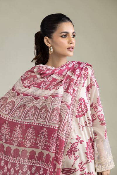 Embroidered | Cambric | Fabrics 3 Piece | GBP 40.00