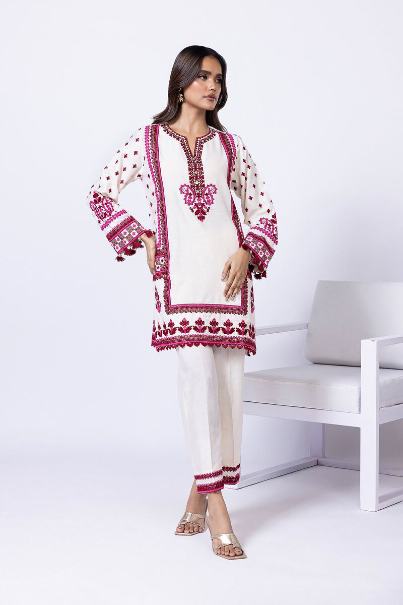 Embroidered | Raw Silk | Kurta | null