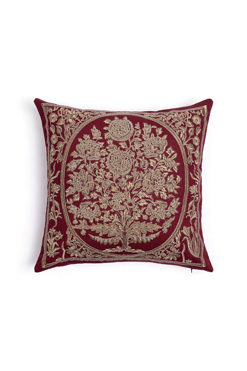 Cotton Duck | Embroidered | Cushion Cover | null