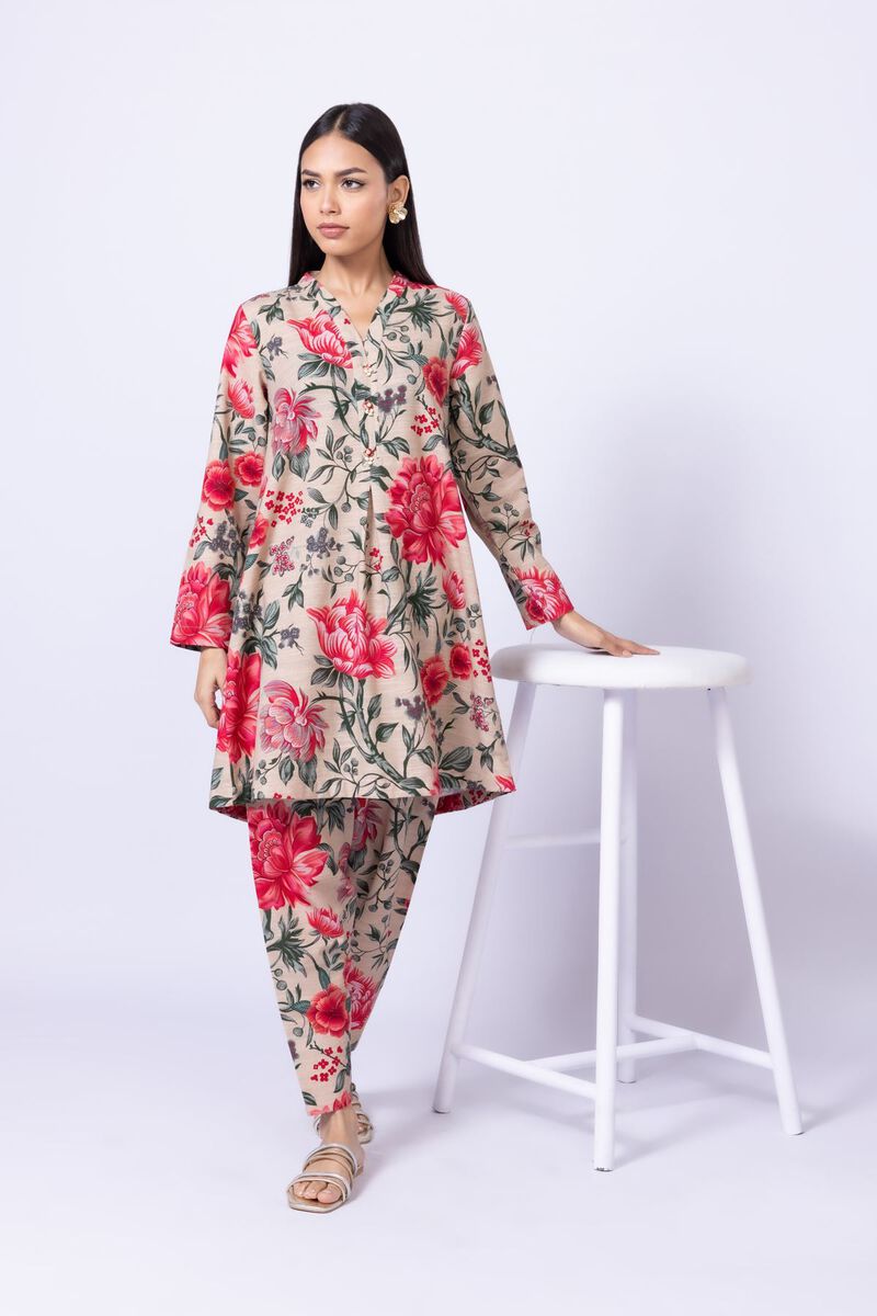 Printed | Khaddar | Kurta | null