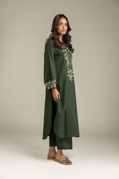 Embroidered | Khaddar | Pants | GBP 25.00