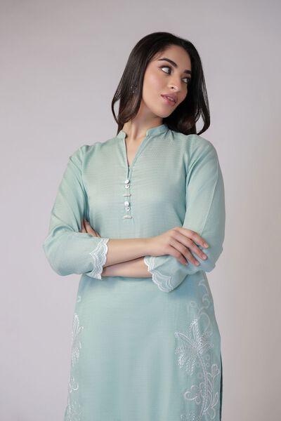 Embroidered | Cotton Dobby | Kurta | GBP 30.00
