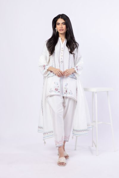 Embroidered | Raw Silk | Kurta | GBP 35.00
