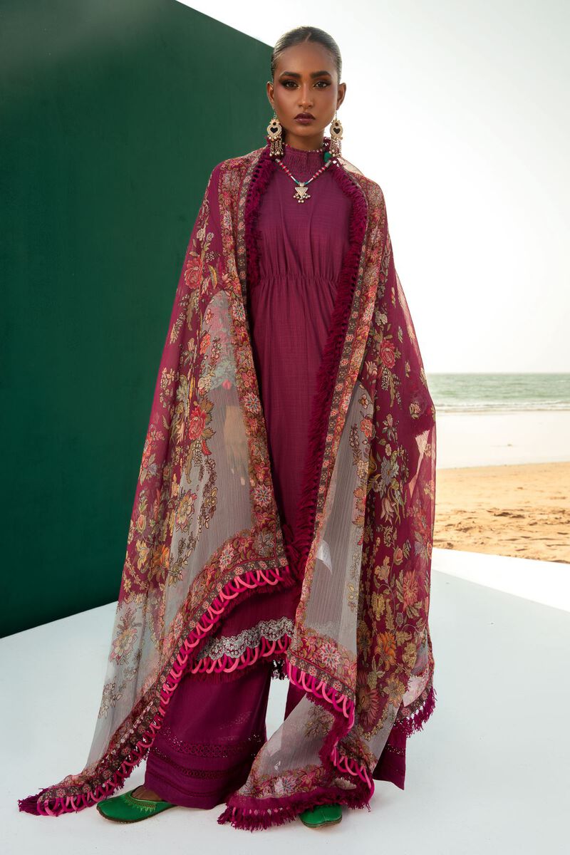 Embroidered | Crosshatch | Fabrics 3 Piece | null
