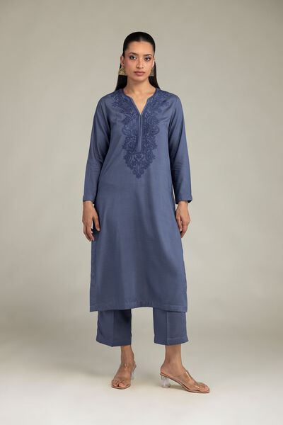 Dyed | Raw Silk | Silk Solid Pants | GBP 25.00