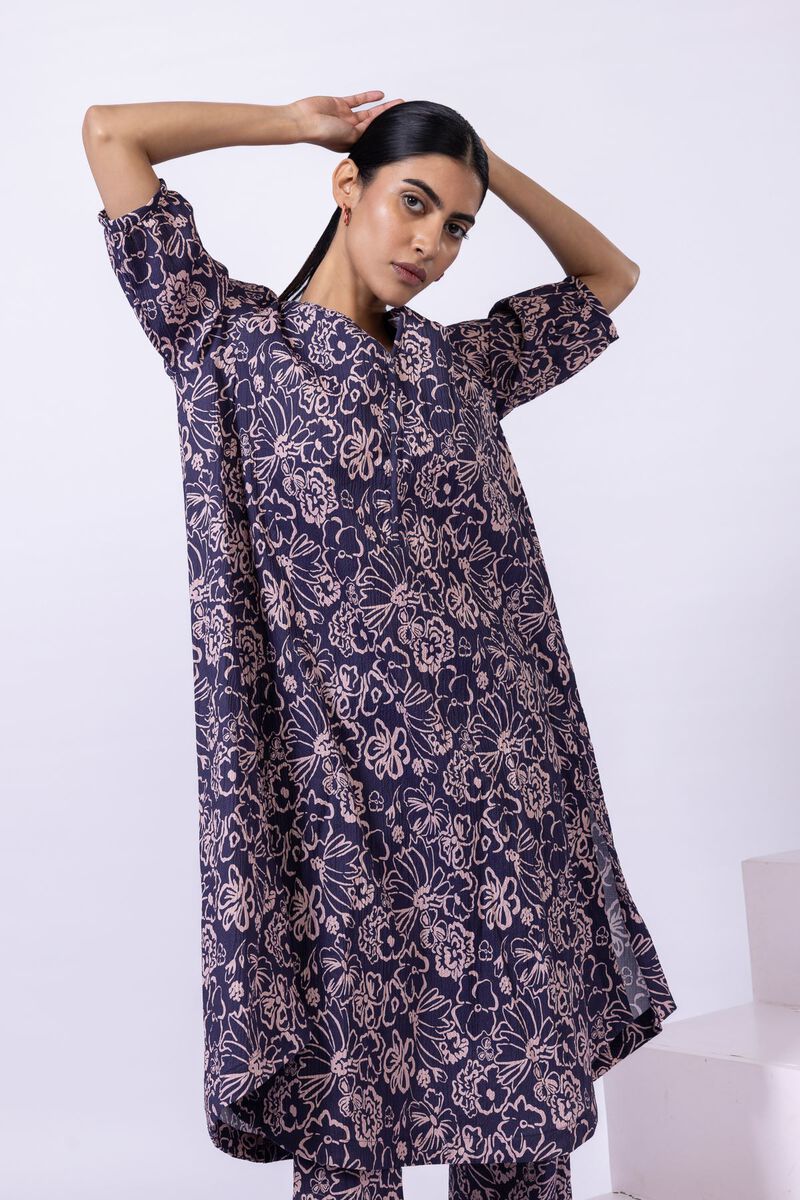 Printed | Ripple Crinkle | Kurta | GBP 10.00