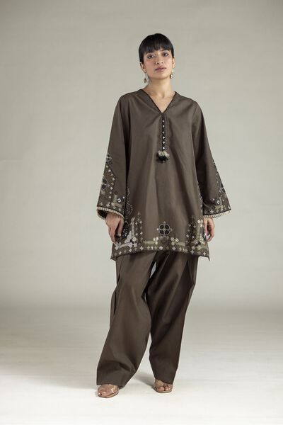 Embroidered | Cambric | Fabrics 2 Piece | Top and Bottom | GBP 25.00