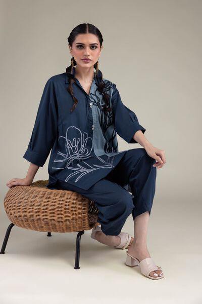 Embroidered | Cambric | Short Cambric Kurta | GBP 35.00