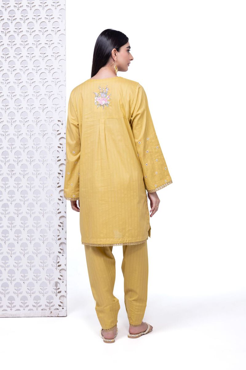 Embroidered | Textured Dobby Cotton | Kurta | null