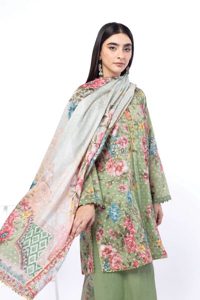 Printed | Jacquard | Fabrics 3 Piece | GBP 35.00