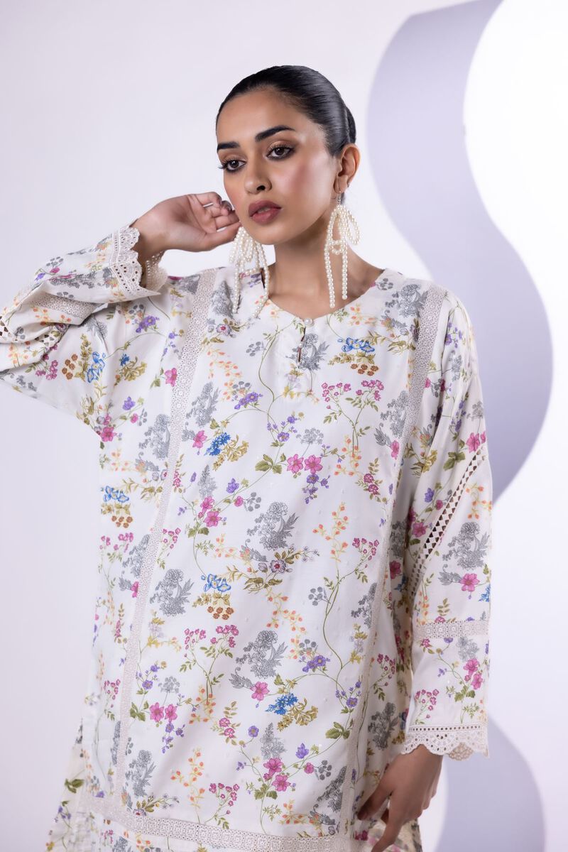 Embroidered | Russian Raw Silk | Kurta | GBP 50.00