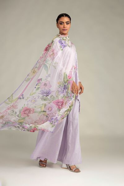 Embroidered | Mesuri | Floral Mesuri Dupatta | GBP 25.00