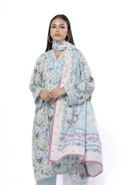 Embroidered | Blended Khaddar | Tailored 3 Piece | GBP 27.50