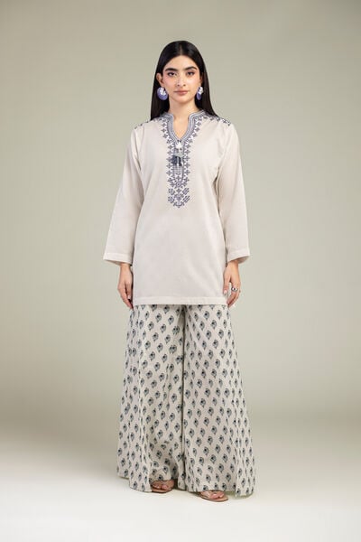 Embroidered | Cambric | Printed Cambric Pants | GBP 25.00