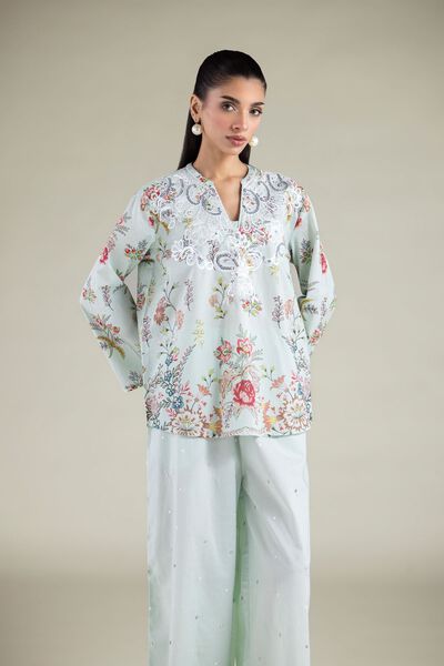 Embroidered | Cambric | Tunic | GBP 25.00