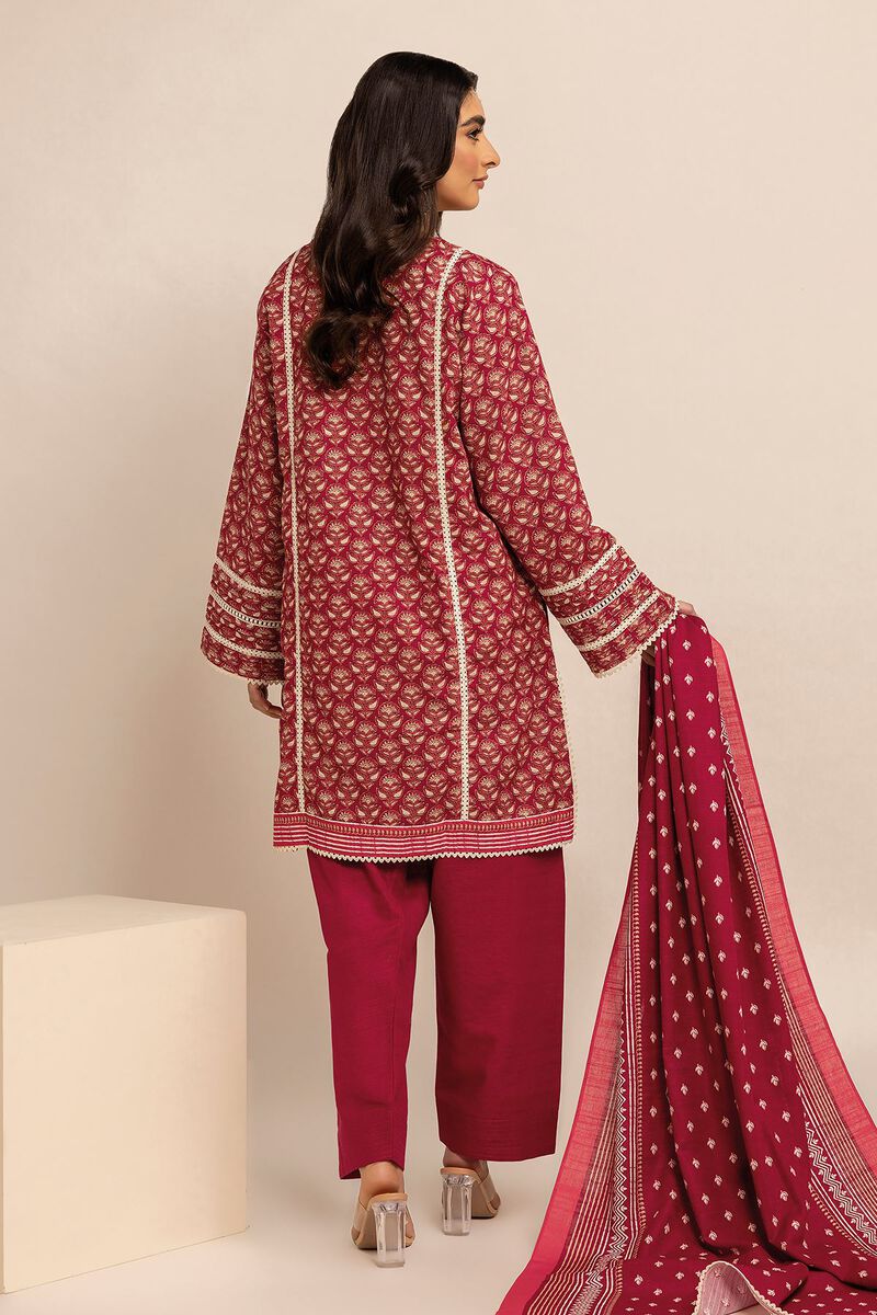 Printed | Khaddar | Fabrics 3 Piece | null