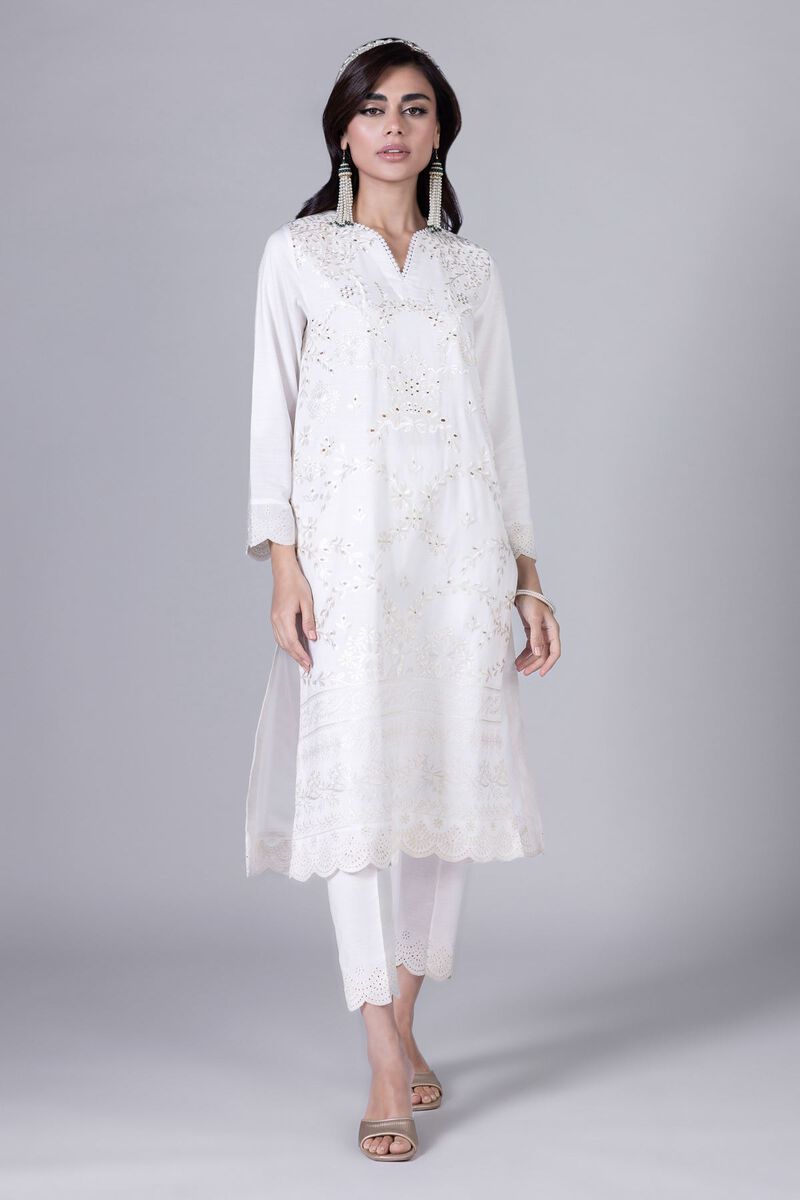 Embroidered | Dull Raw Silk | Kurta | null