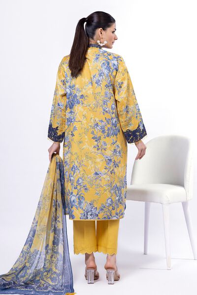 Embroidered | Cambric | Fabrics 3 Piece | GBP 20.00