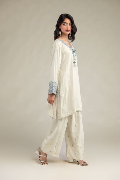 Embroidered | Raw Silk | Shalwar | GBP 35.00