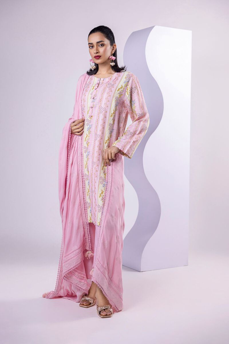 Embroidered | Light Thai Silk | Dupatta | GBP 35.00