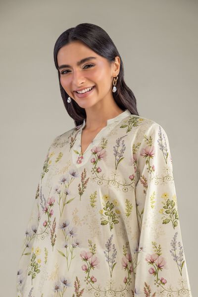 Printed | Cambric | Printed Cambric Kurta | GBP 30.00