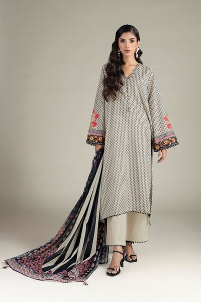 Printed | Cambric | Fabrics 3 Piece | GBP 30.00