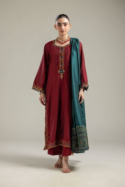 Raw Silk | Silk Solid Pants | GBP 20.00