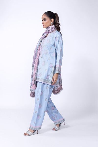 Embroidered | Russian Raw Silk | Shalwar | GBP 12.00