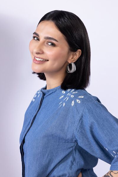 Printed | Tencel Denim | Shirt | GBP 7.50