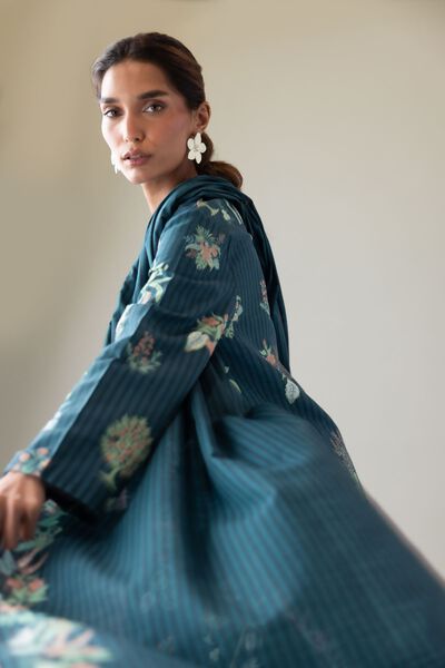 Printed | Textured Cotton | Dupatta | GBP 12.00