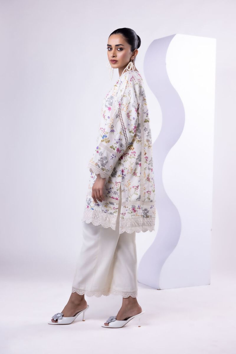 Embroidered | Russian Raw Silk | Kurta | GBP 50.00
