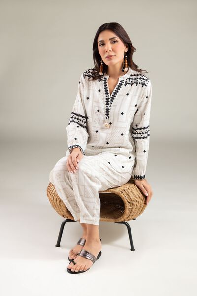 Embroidered | Viscose Crepe | Shirt | GBP 30.00