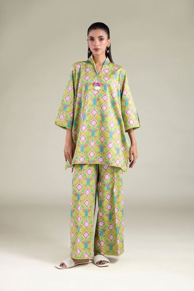 Printed | Cotton Dobby | Pants | GBP 20.00