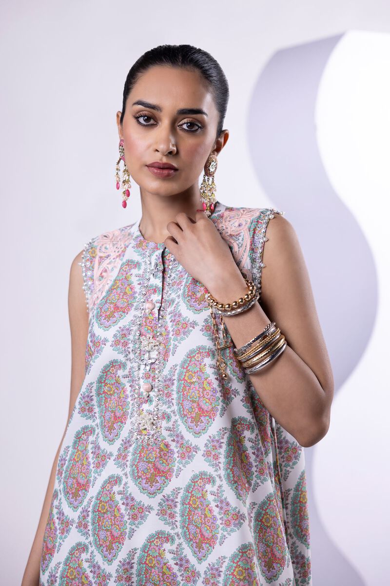 Embroidered | Viscose Oak Silk | Kurta | GBP 30.00