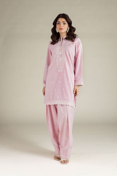 Embroidered | Cotton Dobby | Fabrics 2 Piece | Top and Bottom | GBP 15.00