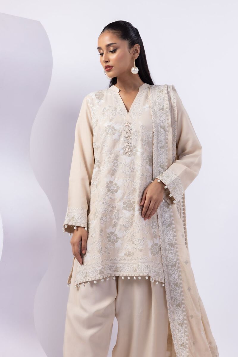 Embroidered | Light Thai Silk | Dupatta | GBP 40.00