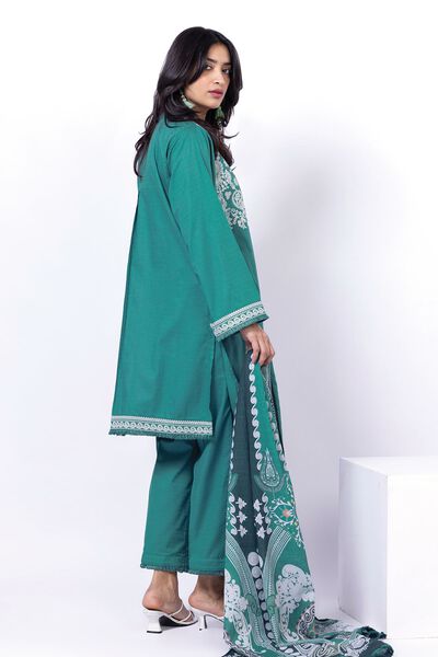 Embroidered | Dobby | Fabrics 3 Piece | GBP 27.50