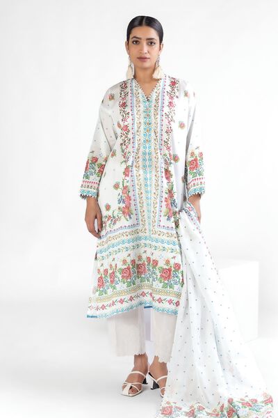 Embroidered | Lawn | Fabrics 3 Piece | GBP 17.50