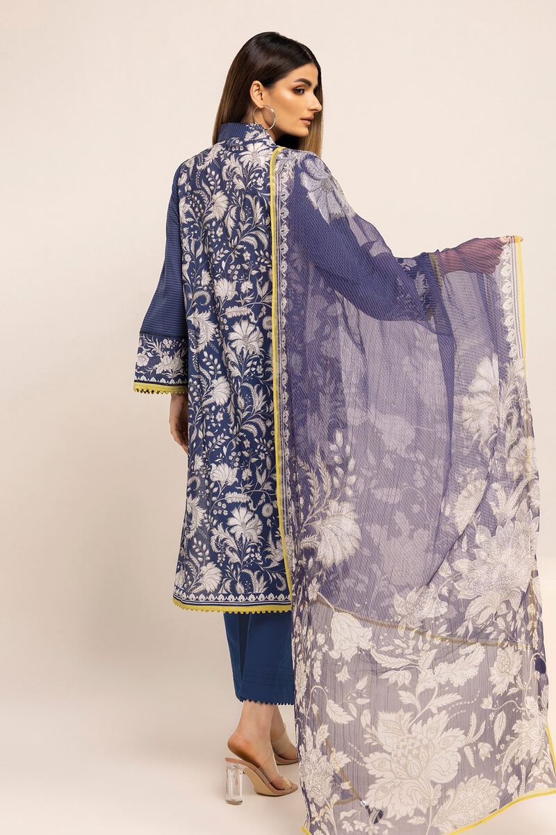 Printed | Cambric | Fabrics 3 Piece | null