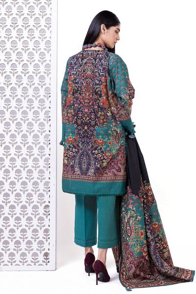 Printed | Light Khaddar Messuri | Tailored 3 Piece | GBP 16.50