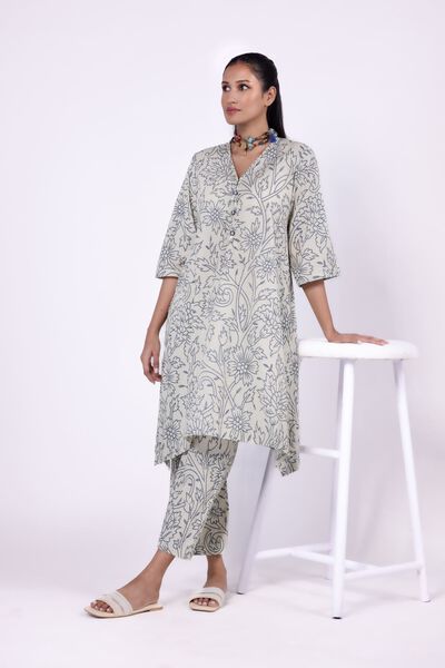 Printed | Ripple Crinkle | Kurta | GBP 20.00