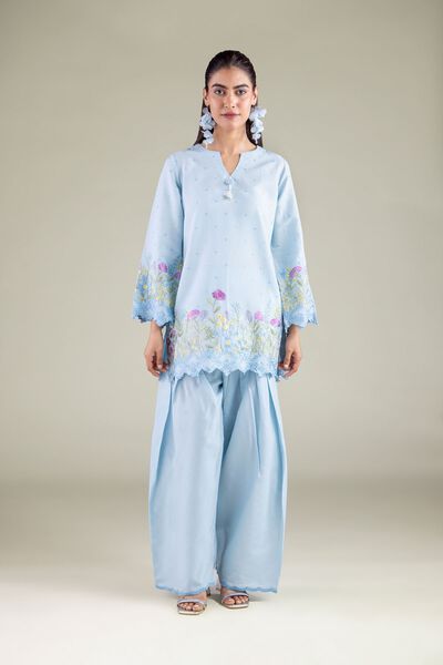 Embroidered | Mesuri | Floral Farshi Shalwar | GBP 25.00